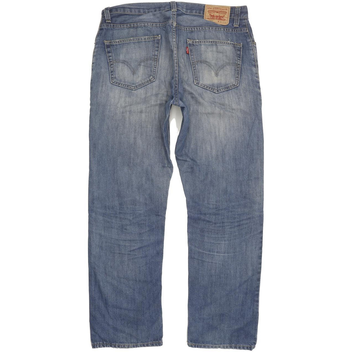 Levi's 505 Men Blue Straight Regular Jeans W36 L31