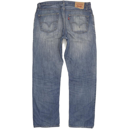 Levi's 505 Men Blue Straight Regular Jeans W36 L31