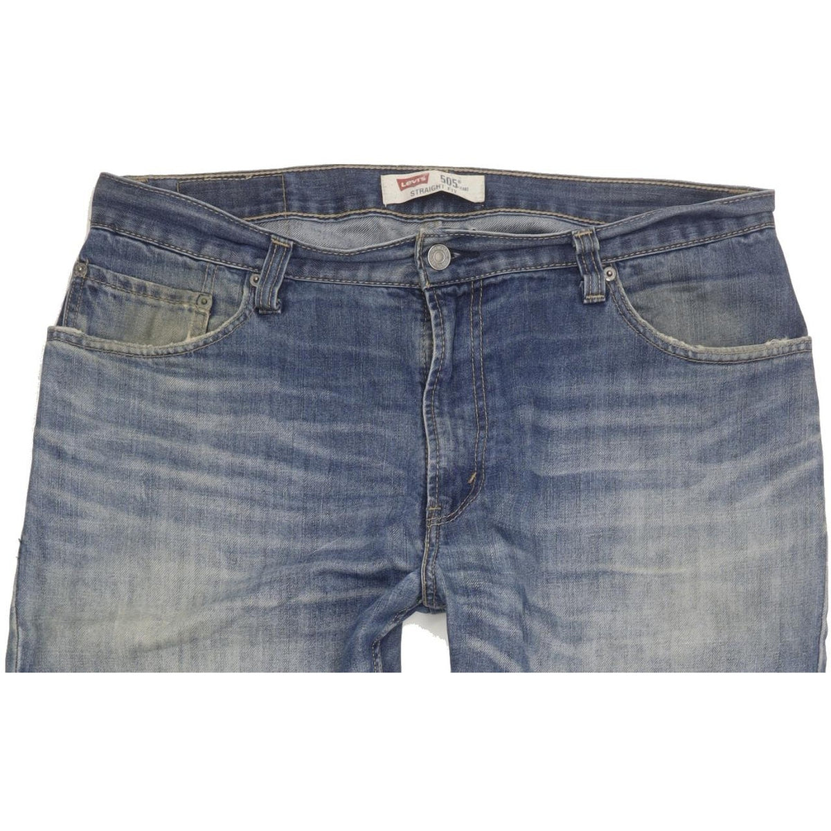 Levi's 505 Men Blue Straight Regular Jeans W36 L31