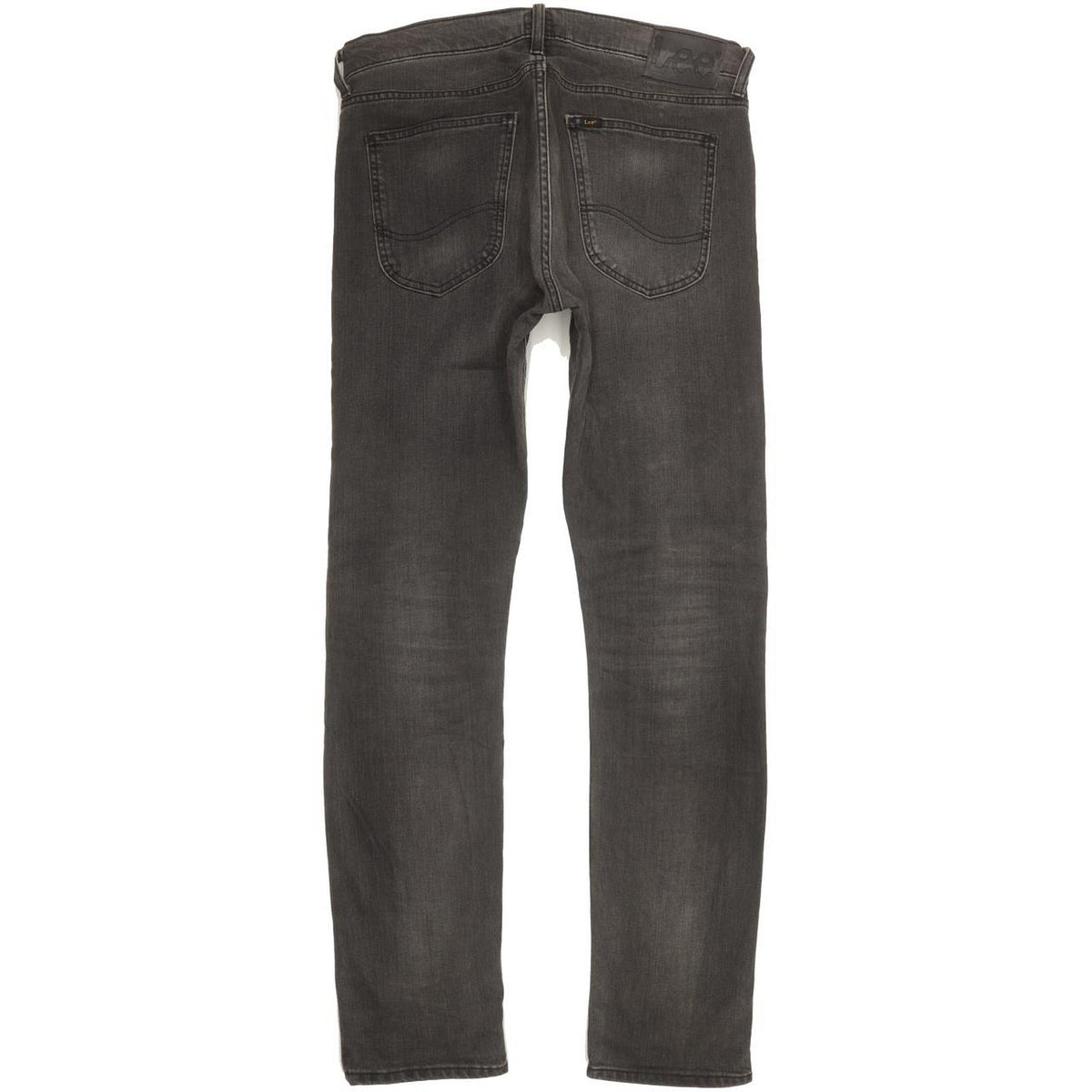 Lee Luke Men Charcoal Skinny Slim Stretch Jeans W32 L32