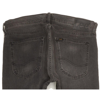 Lee Luke Men Charcoal Skinny Slim Stretch Jeans W32 L32