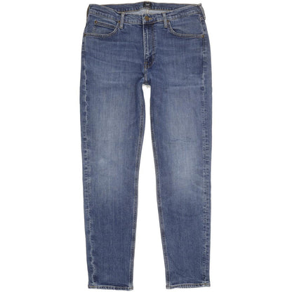 Wrangler Austin Men Blue Skinny Slim Stretch Jeans W34 L31