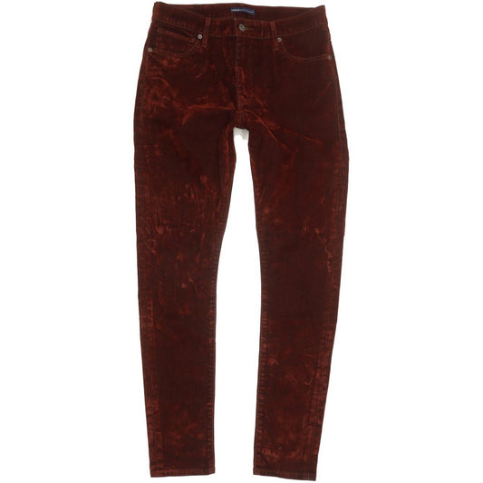 Levi's 721 Red Skinny Slim Jeans High Waisted W32 L32