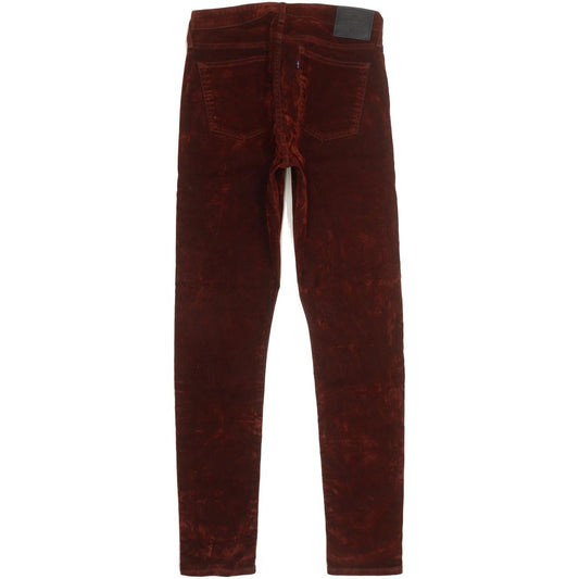 Levi's 721 Red Skinny Slim Jeans High Waisted W32 L32