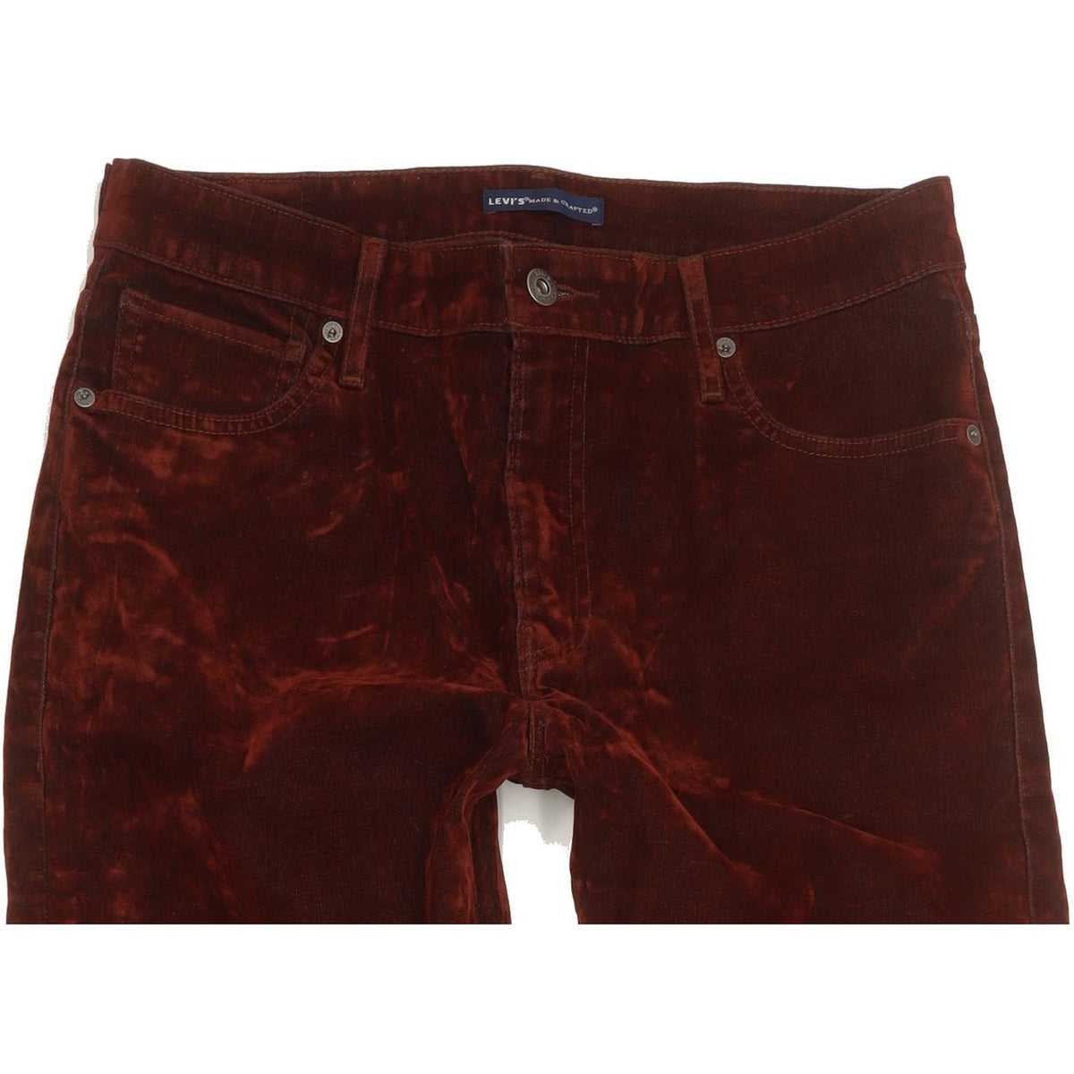 Levi's 721 Red Skinny Slim Jeans High Waisted W32 L32