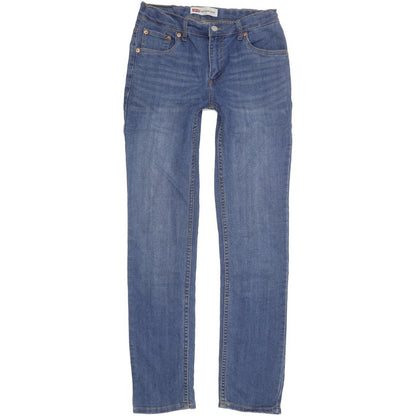 Levi's 512 Kids Blue Tapered Slim Stretch Jeans W28 L31