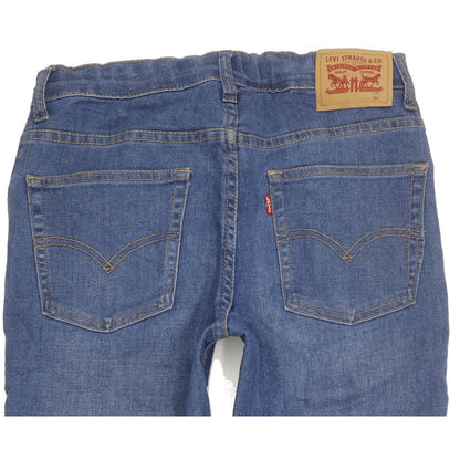 Levi's 512 Kids Blue Tapered Slim Stretch Jeans W28 L31