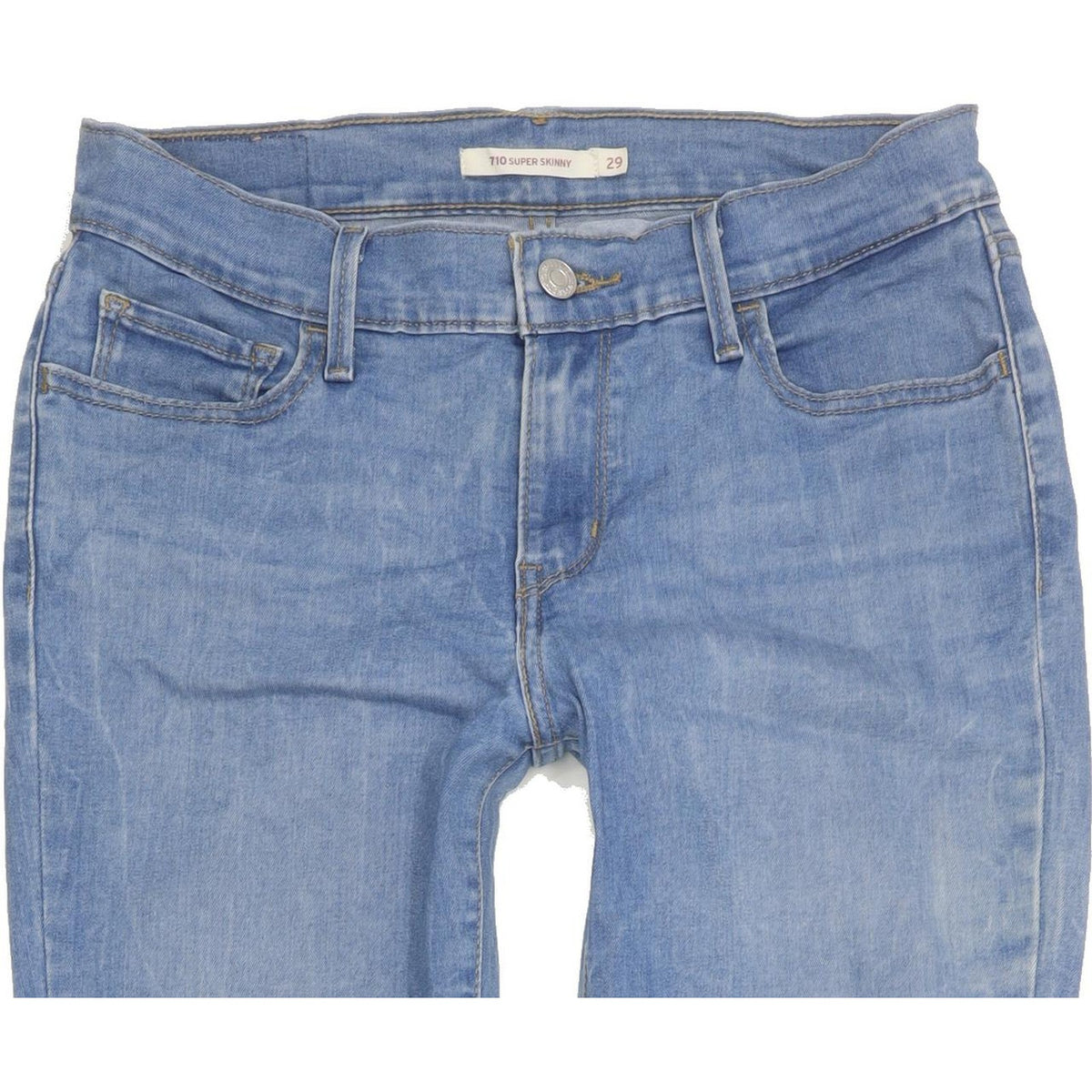 Levi's 710 Women Blue Skinny Slim Stretch Jeans W29 L31