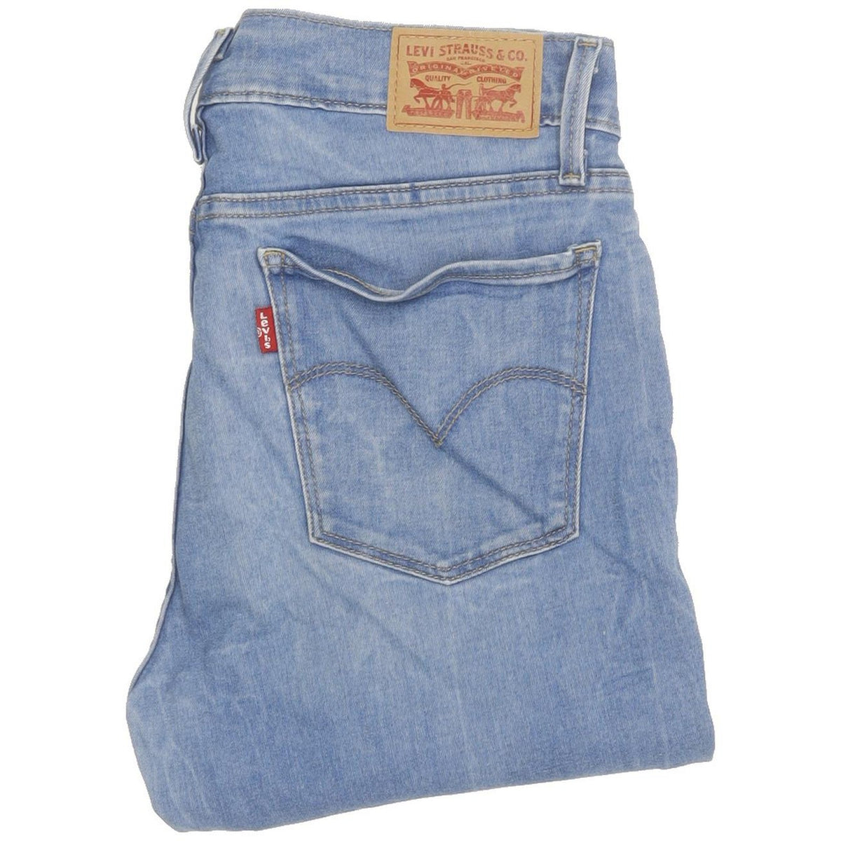 Levi's 710 Women Blue Skinny Slim Stretch Jeans W29 L31