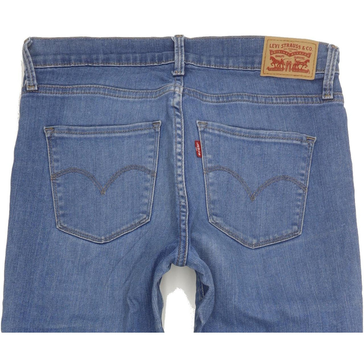 Levi's Women Blue Skinny Slim Stretch Jeans W28 L30