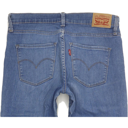 Levi's Women Blue Skinny Slim Stretch Jeans W28 L30