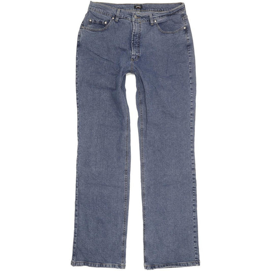Pioneer Men Blue Straight Regular Stretch Jeans W32 L33