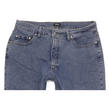 Pioneer Men Blue Straight Regular Stretch Jeans W32 L33