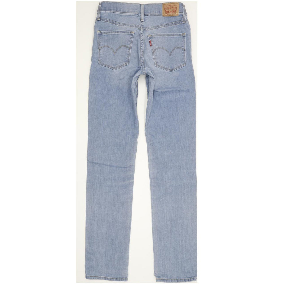 Levi's 312 Shaping Women Blue Straight Slim Stretch Jeans W26 L30