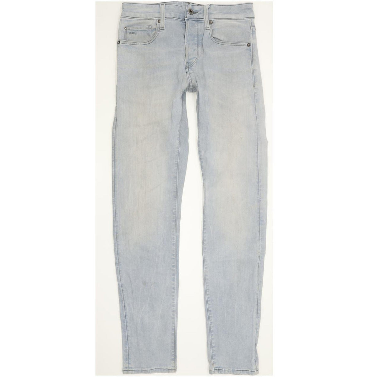 G-Star 3301 Men Blue Skinny Slim Stretch Jeans W29 L31