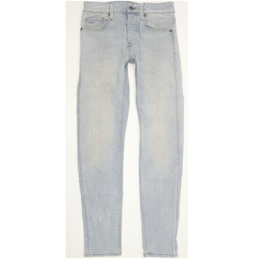 G-Star 3301 Men Blue Skinny Slim Stretch Jeans W29 L31