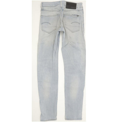 G-Star 3301 Men Blue Skinny Slim Stretch Jeans W29 L31
