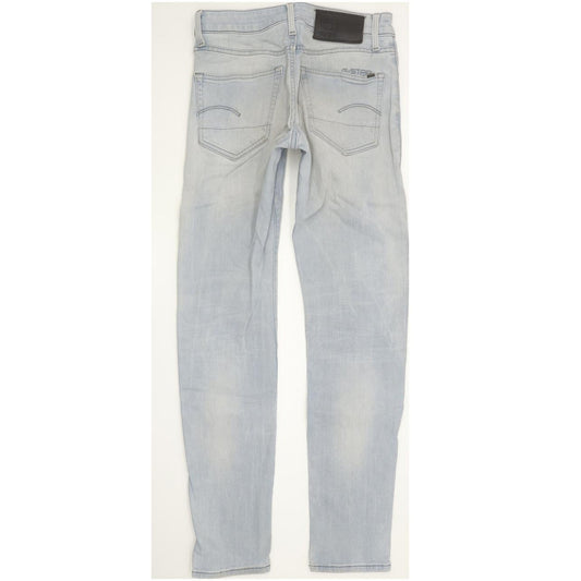 G-Star 3301 Men Blue Skinny Slim Stretch Jeans W29 L31