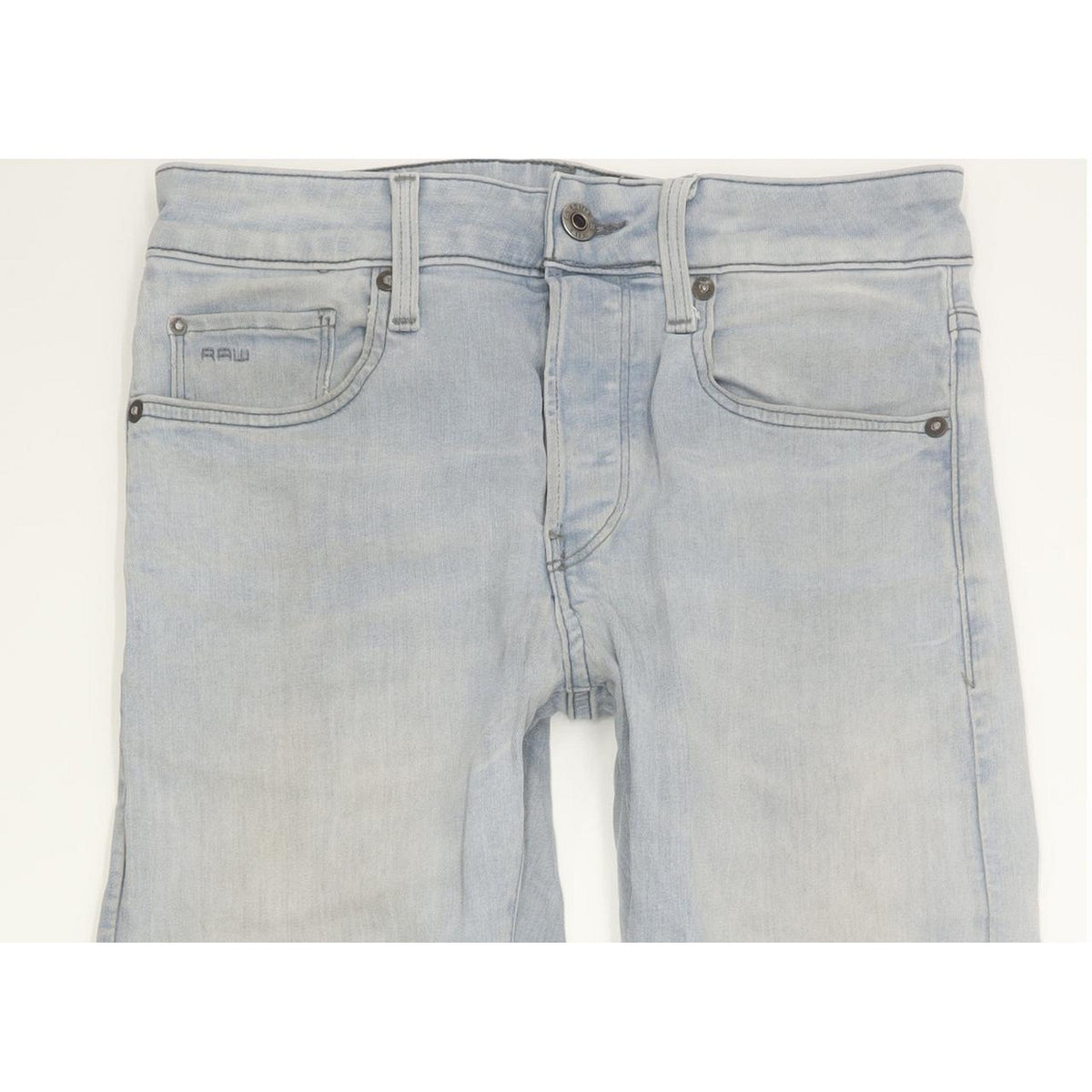 G-Star 3301 Men Blue Skinny Slim Stretch Jeans W29 L31