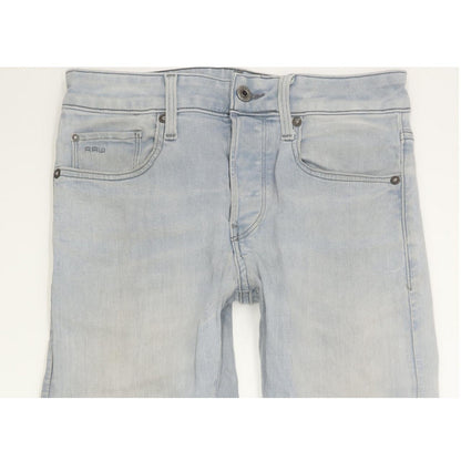 G-Star 3301 Men Blue Skinny Slim Stretch Jeans W29 L31