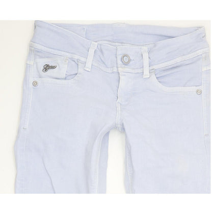 G-Star Lynn Women Blue Skinny Slim Stretch Jeans W28 L32