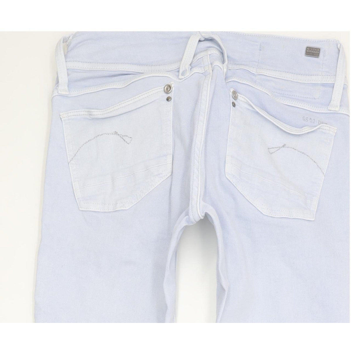 G-Star Lynn Women Blue Skinny Slim Stretch Jeans W28 L32