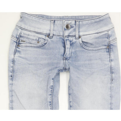 G-Star Midge Cody Women Blue Skinny Slim Stretch Jeans W25 L31