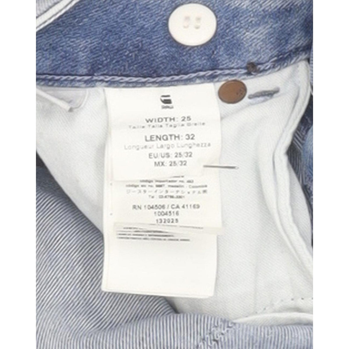 G-Star Midge Cody Women Blue Skinny Slim Stretch Jeans W25 L31