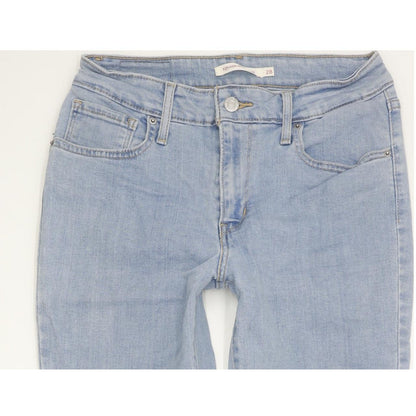 Levi's 721 Women Blue Skinny Slim Stretch Jeans W28 L32