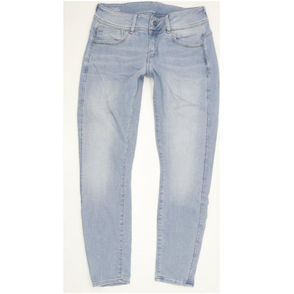 G-Star Lynn Women Blue Skinny Slim Stretch Jeans W32 L28