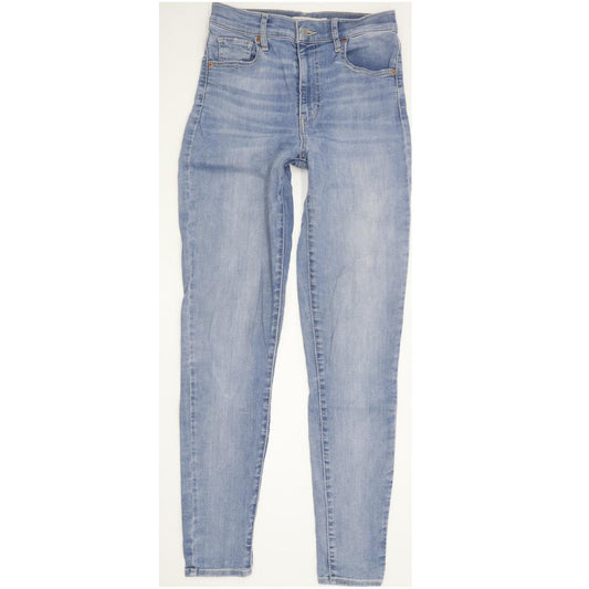 Levi's Mile Blue Skinny Slim Stretch Jeans High Waisted W26 L30