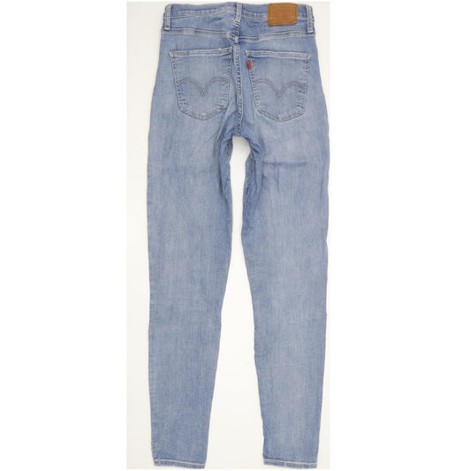 Levi's Mile Blue Skinny Slim Stretch Jeans High Waisted W26 L30
