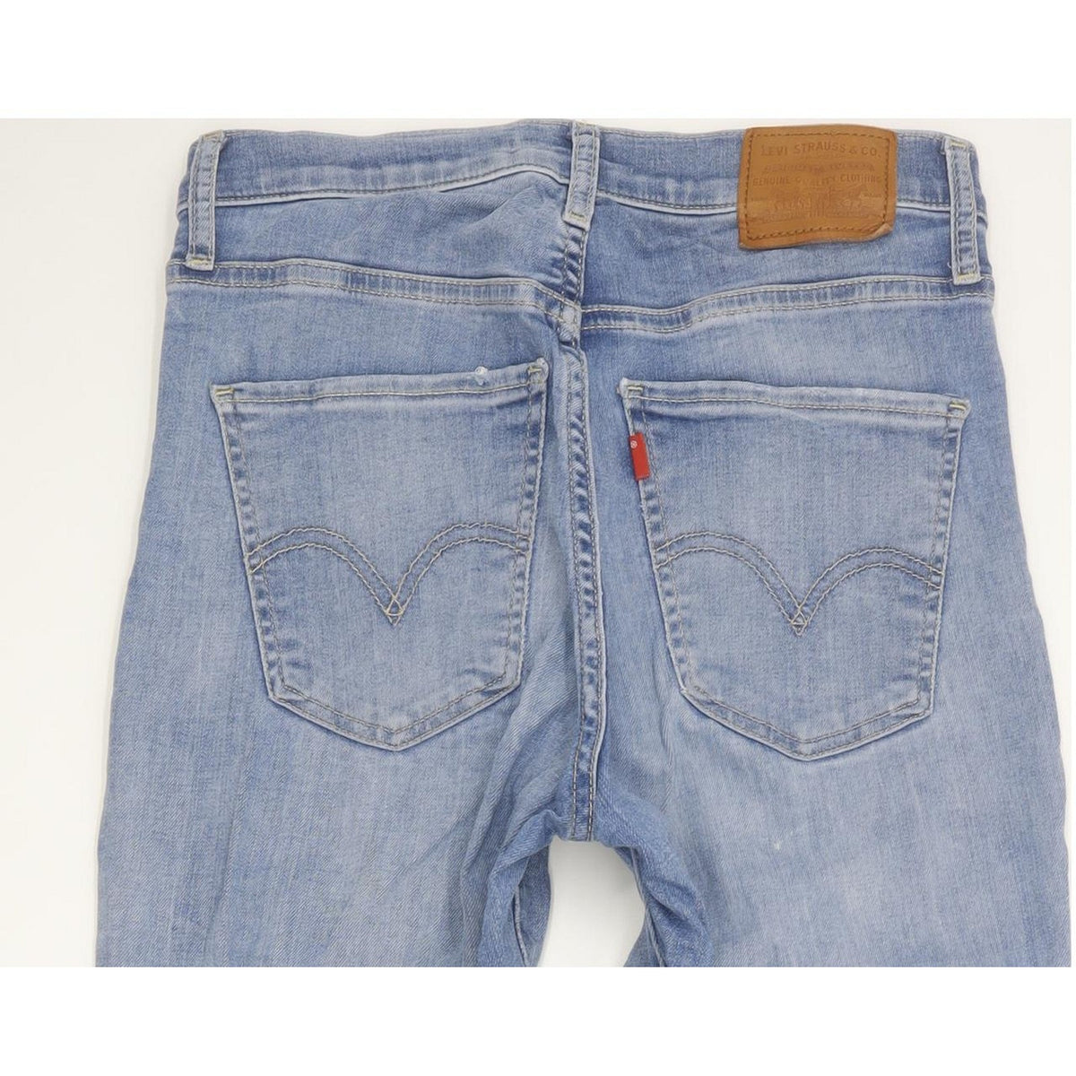 Levi's Mile Blue Skinny Slim Stretch Jeans High Waisted W26 L30