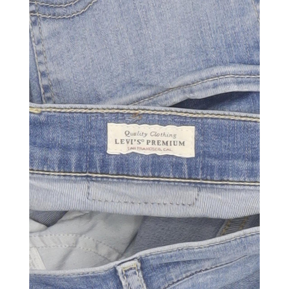 Levi's Mile Blue Skinny Slim Stretch Jeans High Waisted W26 L30