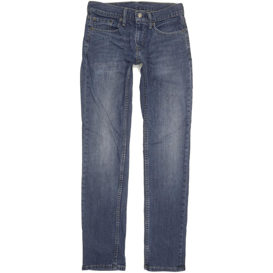 Levi's 511 Men Blue Straight Slim Stretch Jeans W29 L32