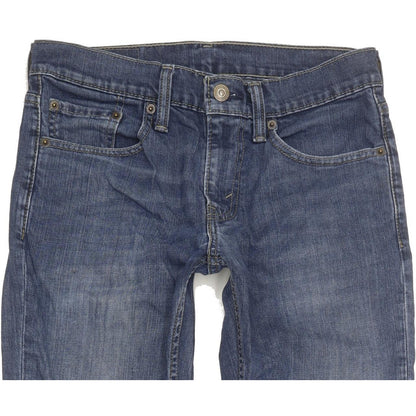Levi's 511 Men Blue Straight Slim Stretch Jeans W29 L32