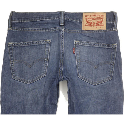 Levi's 511 Men Blue Straight Slim Stretch Jeans W29 L32