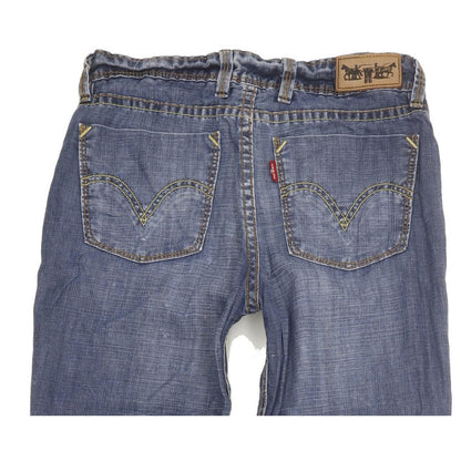Levi's 627 Women Blue Straight Slim Jeans W27 L30