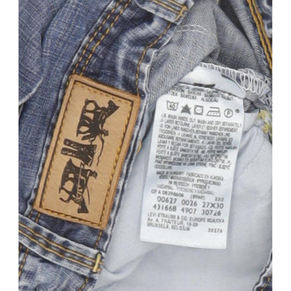 Levi's 627 Women Blue Straight Slim Jeans W27 L30