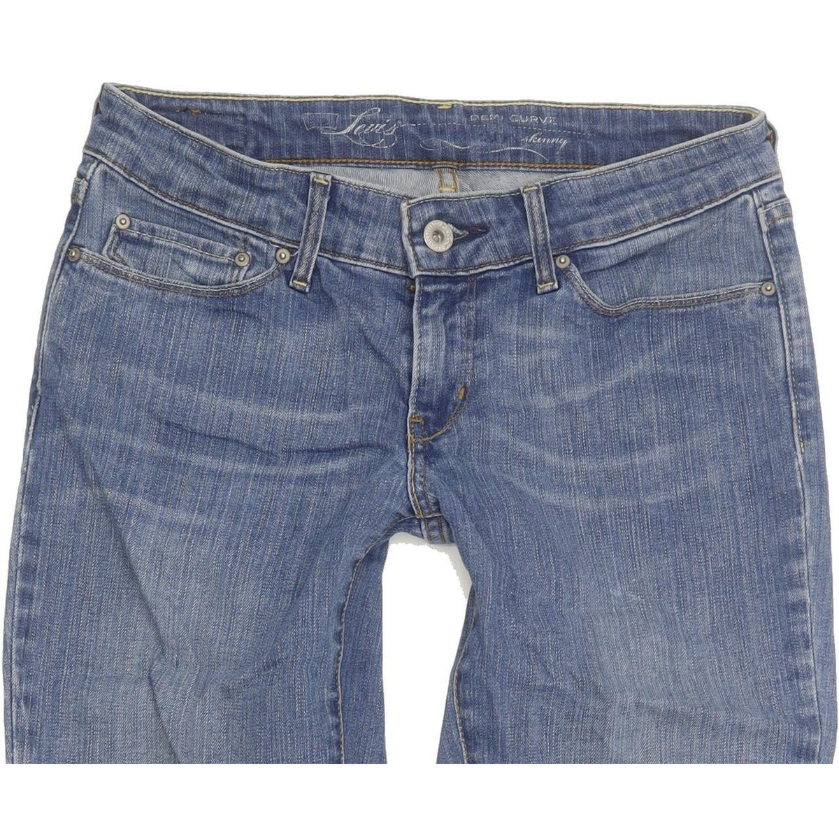 Levi's Demi Curve Women Blue Skinny Slim Stretch Jeans W27 L30