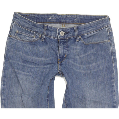 Levi's Demi Curve Women Blue Skinny Slim Stretch Jeans W27 L30
