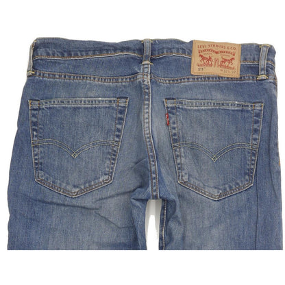 Levi's 511 Men Blue Straight Regular Stretch Jeans W32 L31