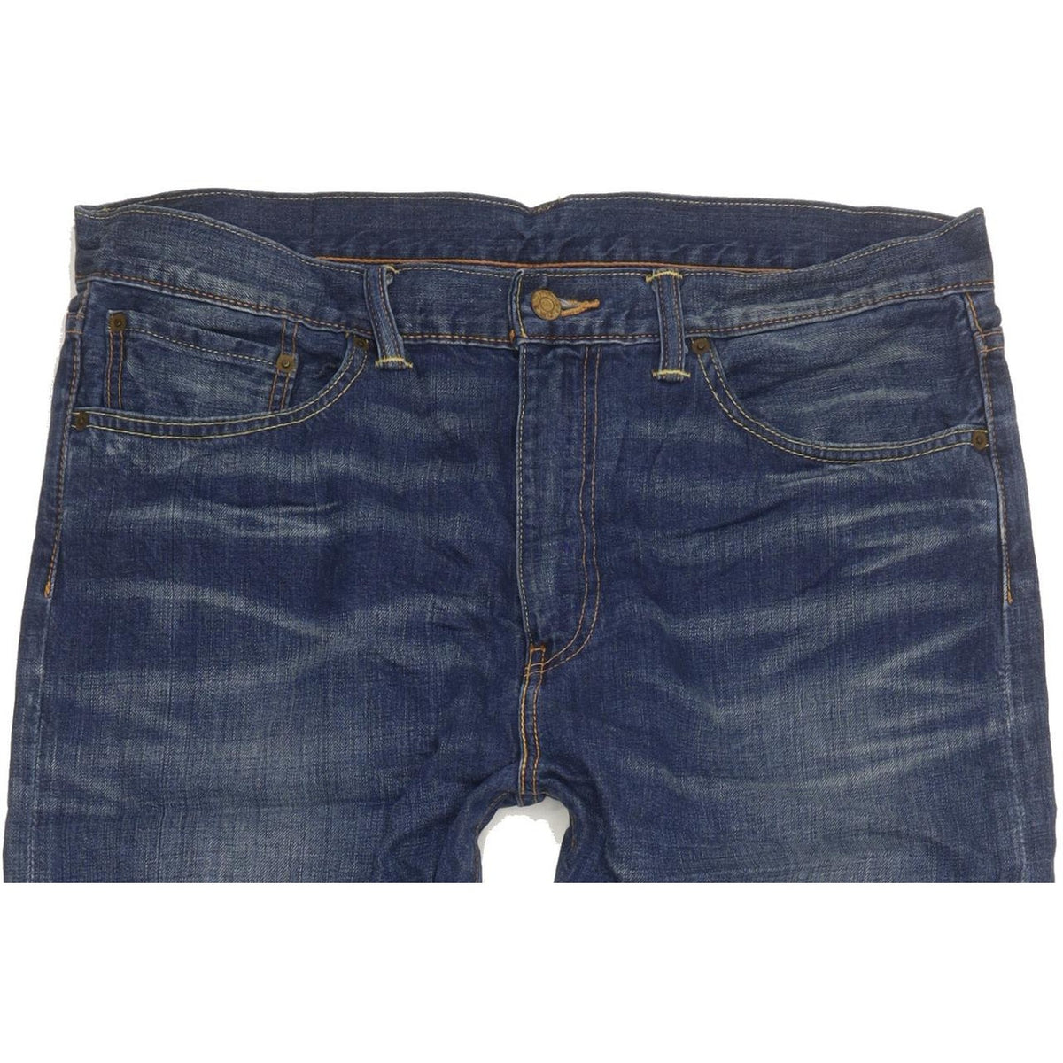 Levi's 508 Men Blue Straight Slim Jeans W36 L31