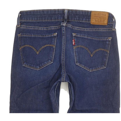 Levi's 711 Women Blue Skinny Slim Stretch Jeans W26 L27