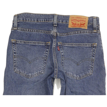 Levi's 511 Men Blue Straight Slim Jeans W30 L29