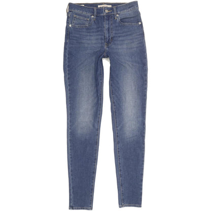 Levi's Mile Women Blue Skinny Slim Stretch Jeans W27 L29