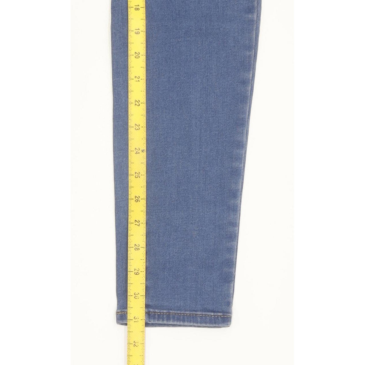 Levi's 710 Super Women Blue Skinny Slim Stretch Jeans W30 L31