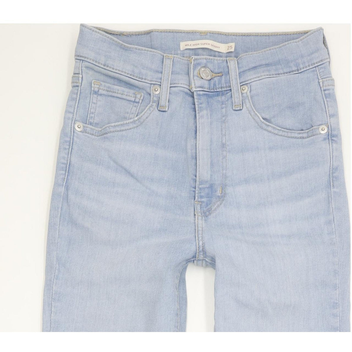 Levi's Mile Women Blue Skinny Slim Stretch Jeans W25 L27