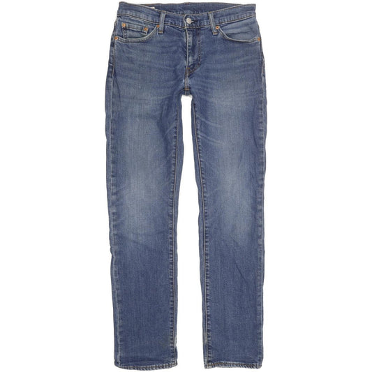 Levi's 511 Men Blue Straight Slim Jeans W30 L32