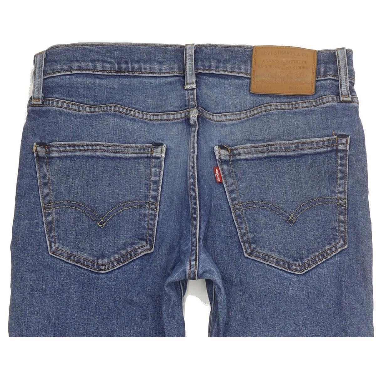 Levi's 511 Men Blue Straight Slim Jeans W30 L32